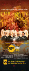 DUQM Along With MWW Chief Cornerstone Spiritual Voices Presents Quartet Men Rock Harder - Detroit, MI
